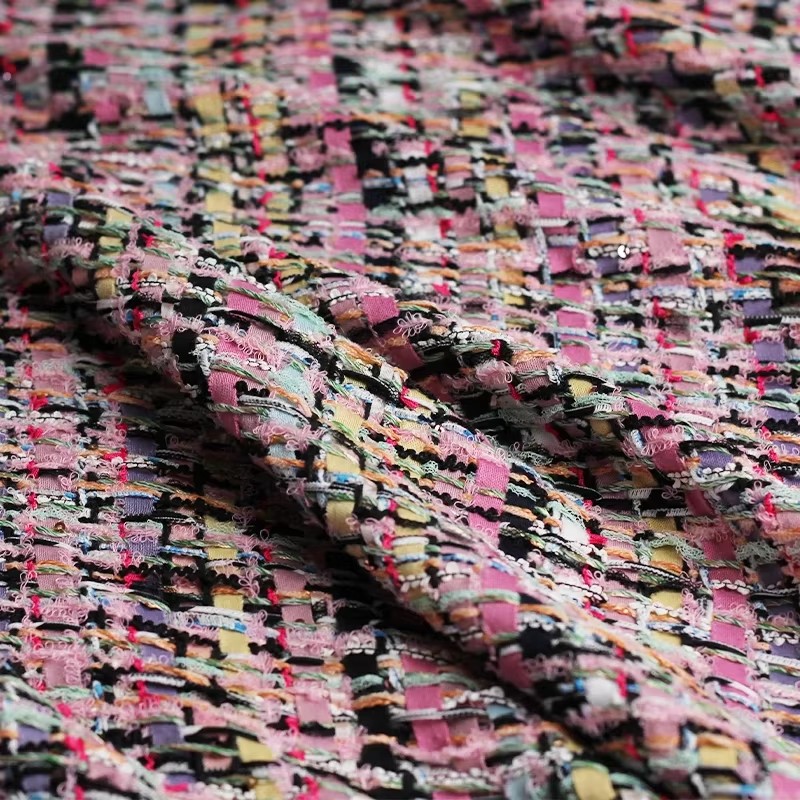 Redraspberry Pink Colourful He - đánh giá và giá Sewing Tweed