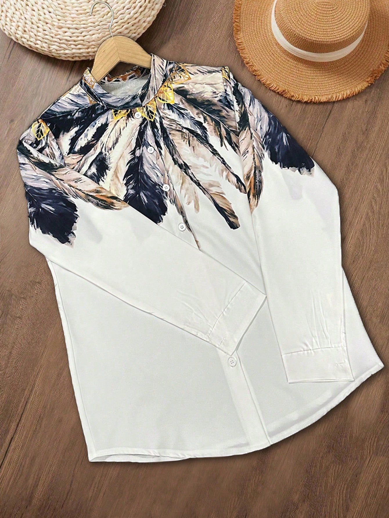 Women's Western ethnic print f - đánh giá và giá Sewing V