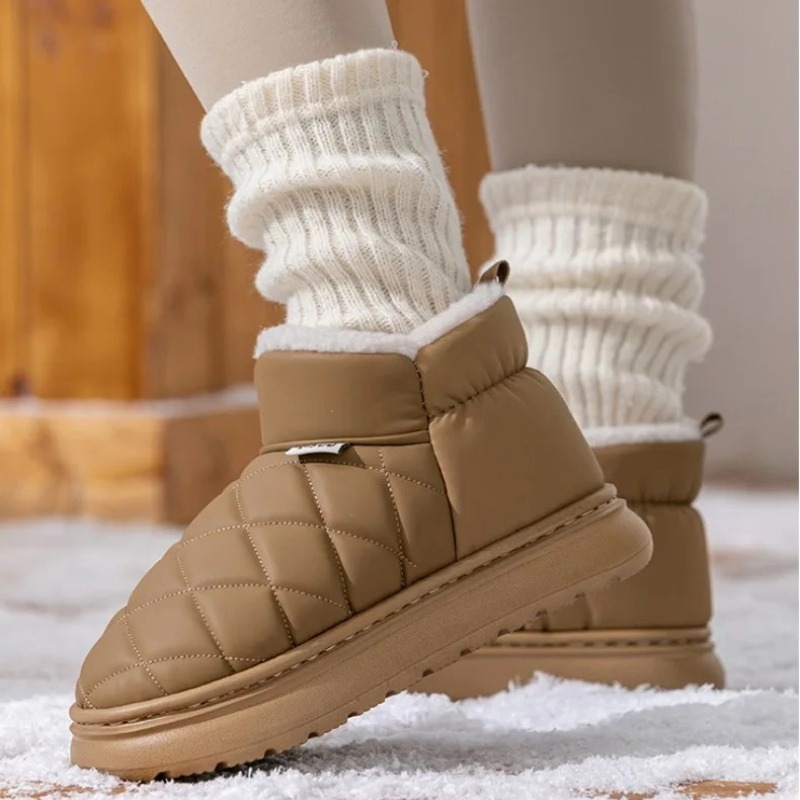 Winter Fleece Lined Slippers A - đánh giá và giá Sewing House