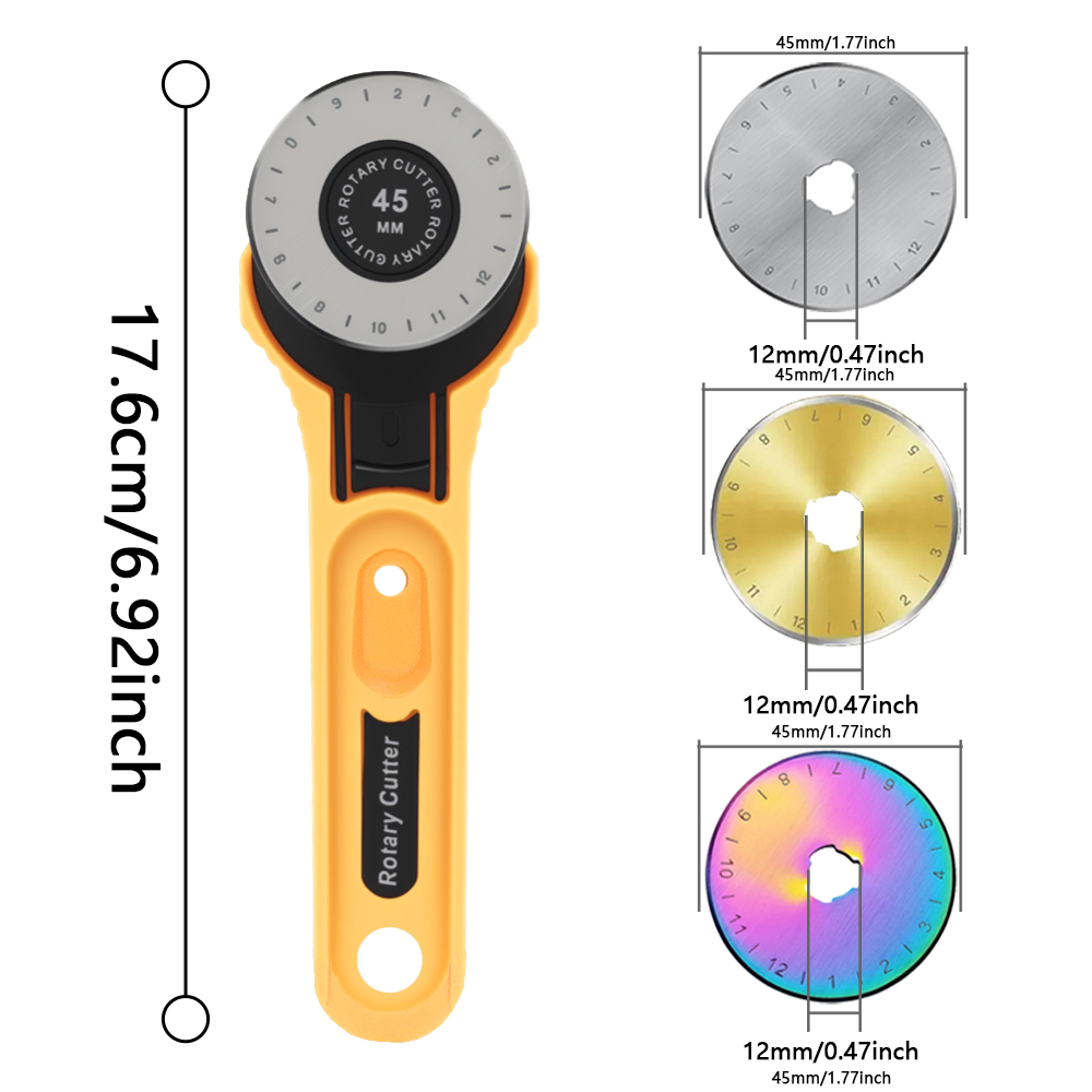 45mm Rotary Fabric Cutter Leat - đánh giá và giá Sewing Necessities