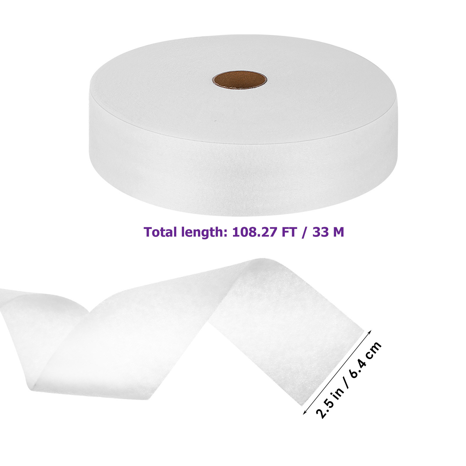 2 Rolls Nonwoven Batting High  - đánh giá và giá Sewing Roll