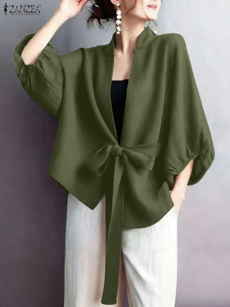 2025 ZANZEA Elegant V Neck Lan - đánh giá và giá Sewing V