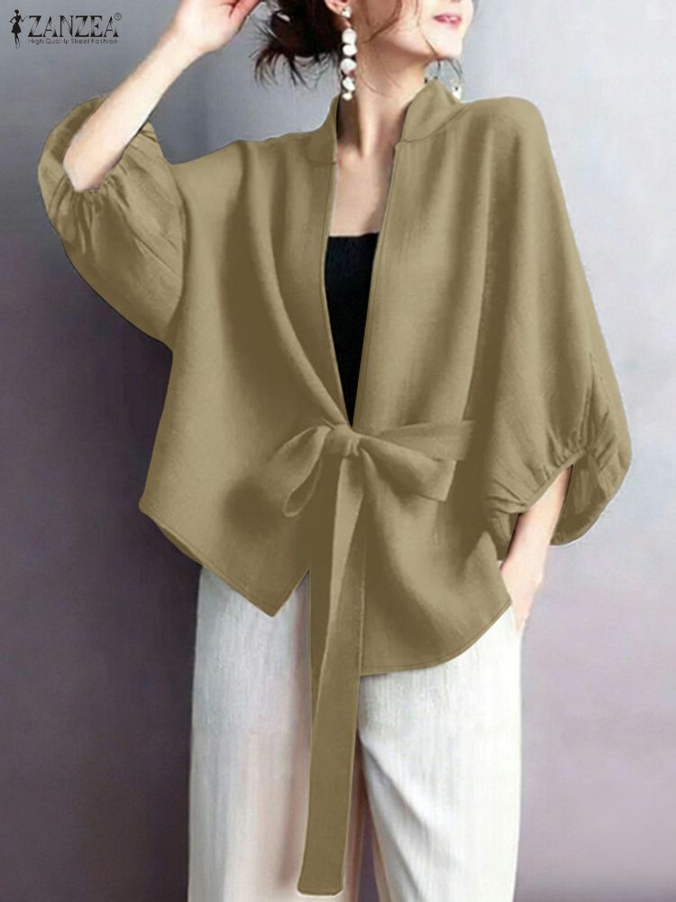 2025 ZANZEA Elegant V Neck Lan - đánh giá và giá Sewing V