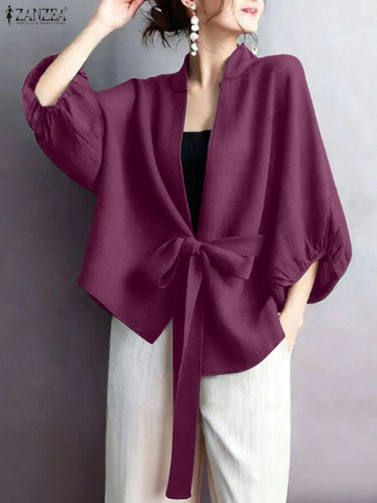 2025 ZANZEA Elegant V Neck Lan - đánh giá và giá Sewing V