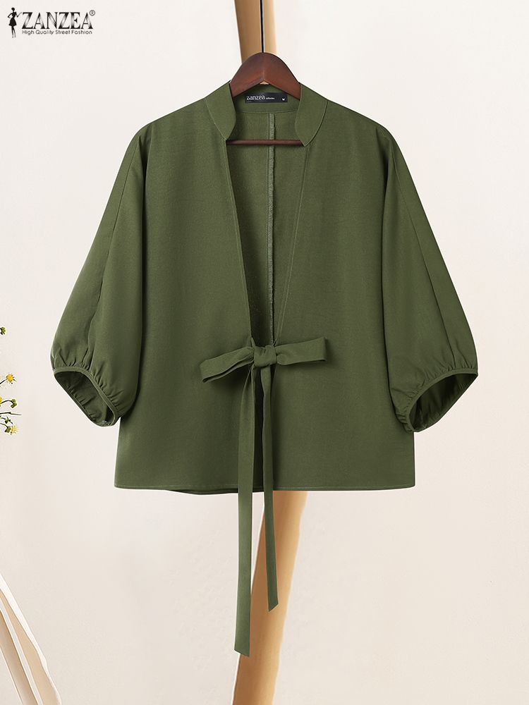 2025 ZANZEA Elegant V Neck Lan - đánh giá và giá Sewing V
